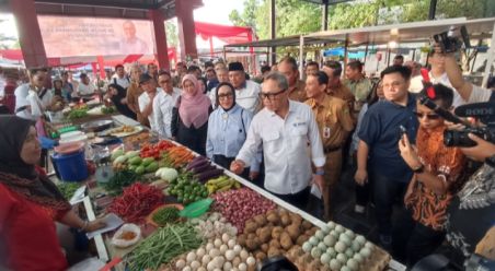 Pasar Rakyat Palapa Pekanbaru Mampu Tampung 100 Pedagang