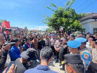 Ratusan Mahasiswa Desak Kadishub Bengkalis Dicopot, Ketua DPRD Sampaikan Hal Ini