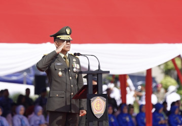 HUT ke-80 TNI, Kodam XIX/TT Ingatkan Prajurit Jaga Solidaritas dan Hati-hati Gunakan Medsos