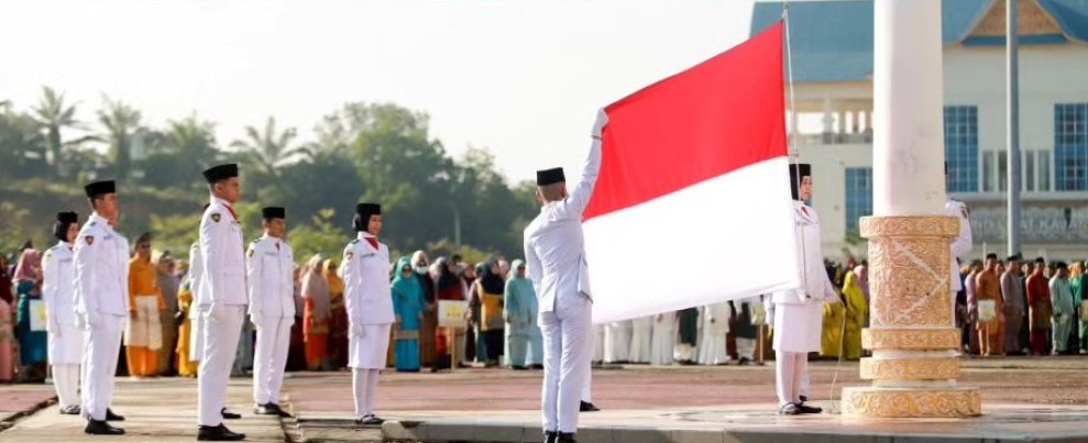 Kepala BKPSDM Pekanbaru Irwan Suryadi Hadiri Upacara Peringatan Hari Jadi Pekanbaru ke-240