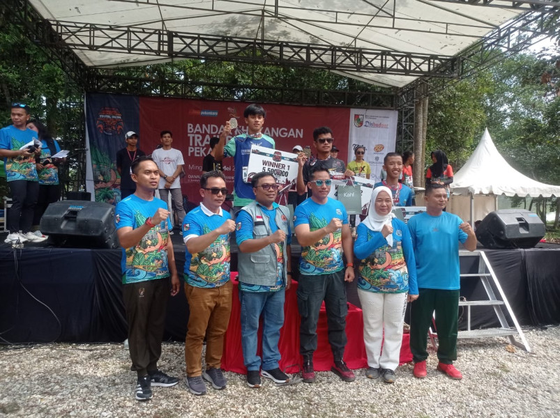 500 Pelari Lintas Alam Meriahkan Bandar Khayangan Trail Run