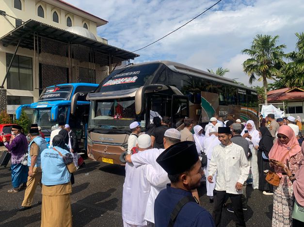 Seluruh Jemaah Haji Asal Pekanbaru Sudah Tiba di Tanah Air