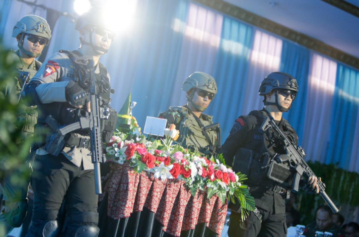 HUT Brimob ke-80, Kapolda Riau Tegaskan Loyalitas Tanpa Batas