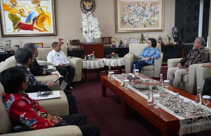 Abdul Wahid Temui Menkeu Sri Mulyani, Bahas Tunda Bayar dan Kondisi Fiskal Daerah
