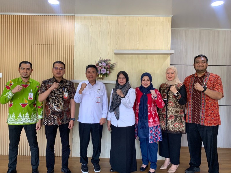 Kepala BPKAD Pekanbaru Terima Kunjungan Kerja BRK Syariah