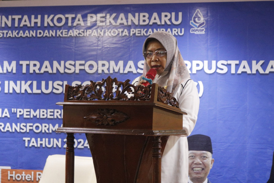 Dispusip Usulkan Tujuh Kelurahan di Kota Pekanbaru Terima Bantuan Perpusnas Nasional