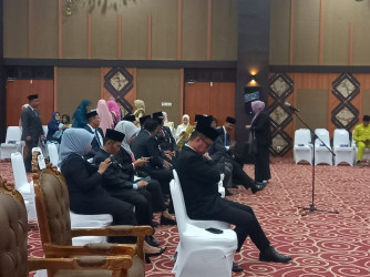 Pejabat Eselon II Pemko Pekanbaru Sudah Hadir, Termasuk Yang Dinonaktifkan Sementara