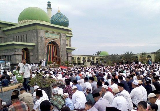 Kemenag Tetapkan 264 Tempat Salat Idulfitri 1445 H di Pekanbaru, Termasuk Halaman Kantor Gubernur