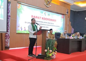 Bupati H Zukri Buka Rakor Kota Layak Anak Tahun 2024