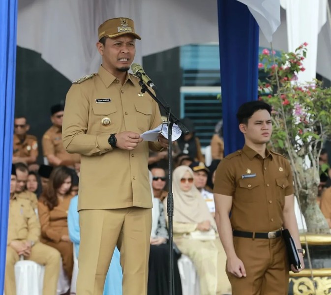 Kepala BPKAD Pekanbaru Sambut Positif Arahan Walikota Agung Nugroho dalam Apel Gabungan Perdana