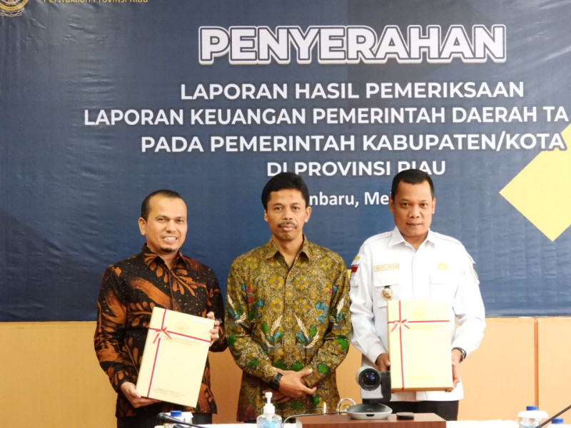 Pemko Pekanbaru Raih Opini WTP dari BPK RI atas Laporan Keuangan Tahun 2023