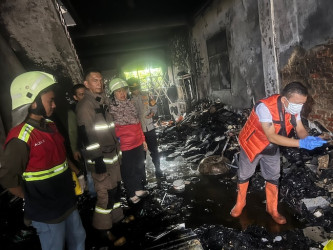4 Orang Tewas dalam Kebakaran Ruko di Jalan Tuanku Tambusai