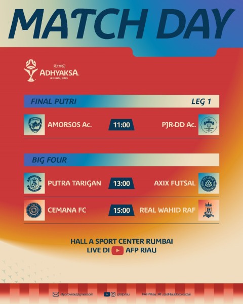 Putra Tarigan Tantang AXIX Futsal, Cemana FC Kontra Real Wahid RAF