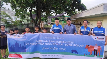 Iduladha 1446 H, PHR Salurkan 192 Ekor Sapi di Zona Rokan