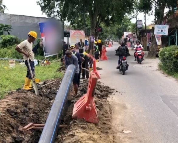 Proyek Galian Pipa di Jalan Pahlawan Kerja Ganggu Aktivitas Warga, Ini Kata DPRD Pekanbaru