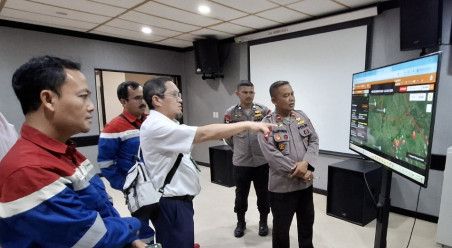 Bangko Camp PHR Jadi Posko Komando Karhutla Zona Rokan