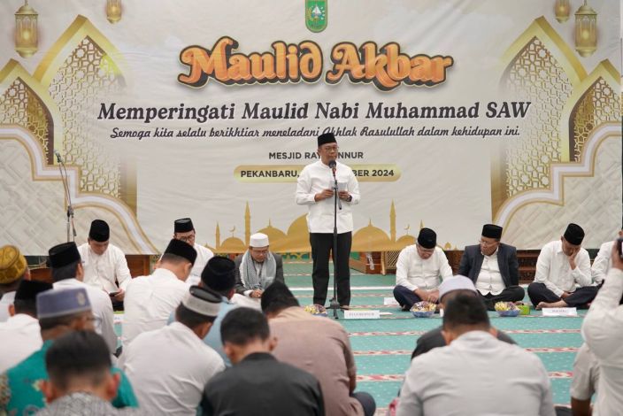 Maulid Akbar, Pj Gubri Ajak Masyarakat Jaga Suasana Kondusif Selama Pilkada