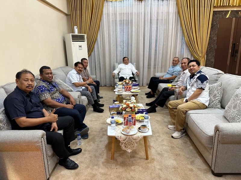 Plt Gubri Terima Audiensi Pengurus KONI Riau, Siap Suport Pengembangan Olahraga di Bumi Lancang Kuning