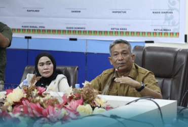 Pemkab Rohul Teken Pakta Integritas SPMB 2025, Wujudkan Penerimaan Siswa Baru yang Transparan dan Bebas Pungli