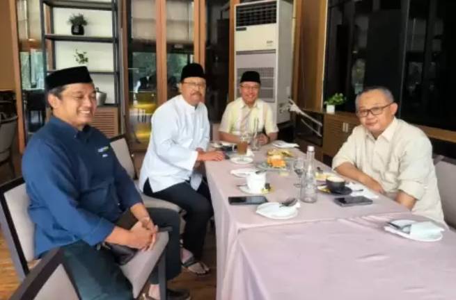 NU-Muhammadiyah Imbau Pilpres yang Kondusif: Menang Jangan Jumawa, Kalah Legawa