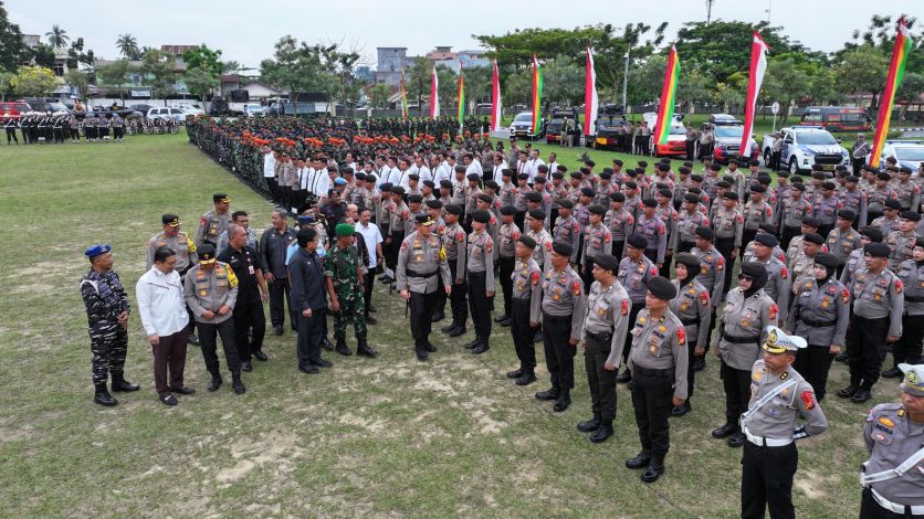 Polda Riau Kerahkan 6.756 Personel Amankan Pilkada 2024