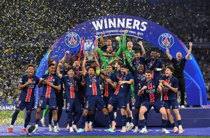 Putus Kutukan, Bantai Inter 5-0, PSG Akhinya Juara Liga Champions 2025