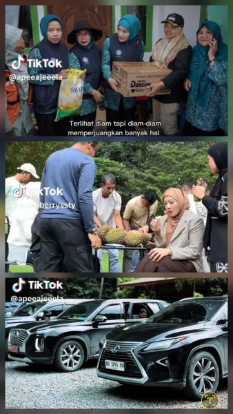 Memberi Bantuan dan Diduga Sekalian Liburan Gunakan Fasilitas Negara, Wabup Rohil JC Beserta Istri dan Rombongan ke Sumbar