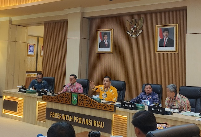 Plt Gubri Ajak Masyarakat Bersatu dan Doakan Abdul Wahid Diberi Kekuatan