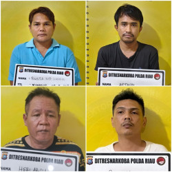 Polda Riau Bongkar Jaringan Narkoba Lapas, Tiga Napi dan Residivis Ditangkap