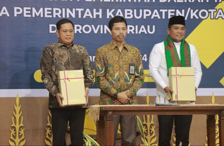 Pemda Pelalawan Raih WTP ke-12 dari BPK RI