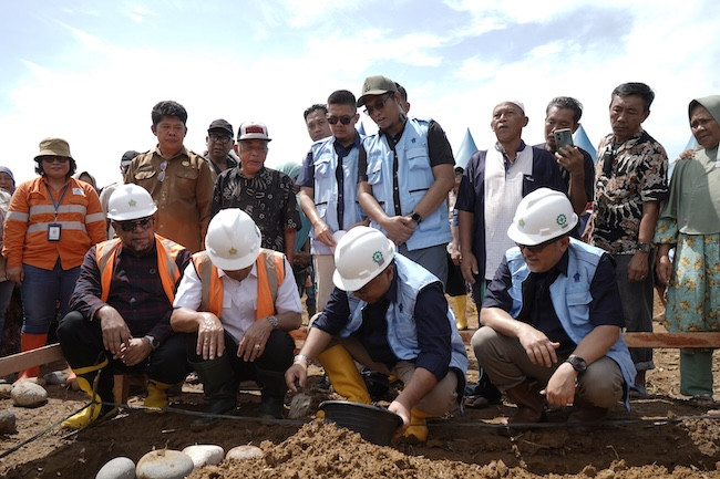 Pemerintah dan PTPN IV Mulai Bangun Hunian Korban Banjir Tapsel