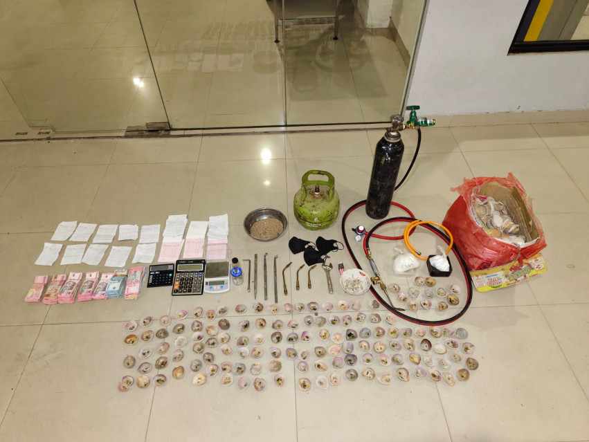 Dari Laporan Call Center 110,  Polda Riau Bongkar Penampungan Emas Ilegal PETI di Kuansing