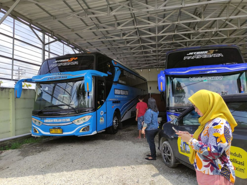 Hindari Kecelakaan, Dishub Pekanbaru Minta Bus Pariwisata Uji KIR