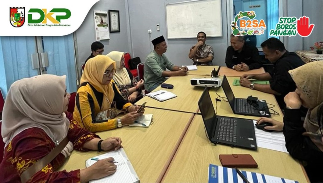 Dinas Ketahanan Pangan Pekanbaru Koordinasi dengan BPS untuk Data Potensi Desa (Podes