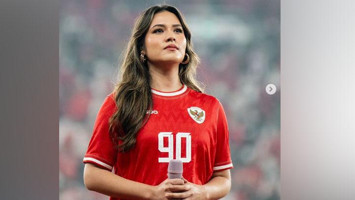 Bernyanyi di Laga Timnas Indonesia dan Dapat Julukan Queen of GBK, Raisa: Gemetar dan Merinding