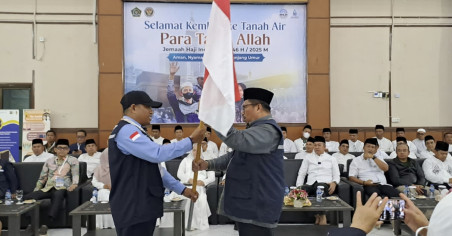 Dua Wafat di Arab Saudi, Kloter BTH 09 Asal Rohul dan Meranti Kembali dengan 443 Jemaah