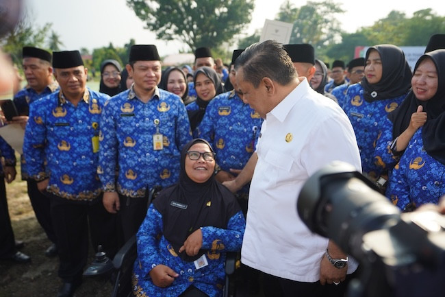 Resmi Terima SK, 2.505 PPPK Paruh Waktu Pemprov Riau Diingatkan Jaga Integritas