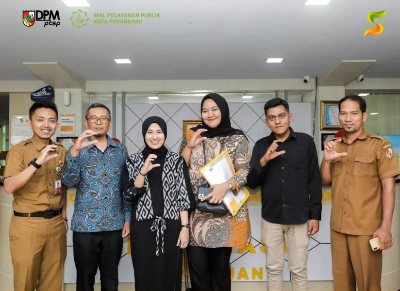 DPMPTSP Kota Bukittinggi Kunjungi DPMPTSP Kota Pekanbaru Bahas Promosi Penanaman Modal