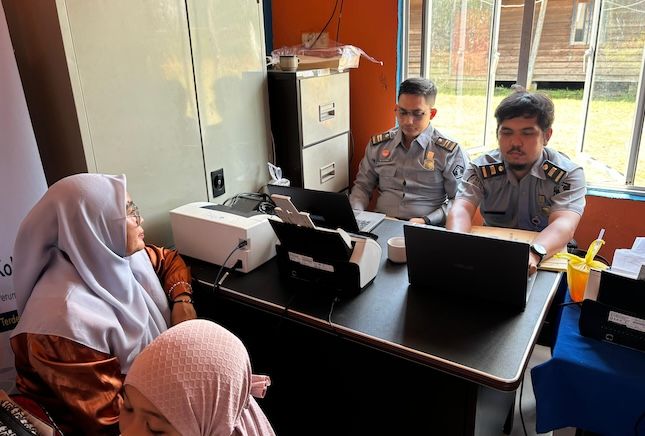 Permudah Warga Bikin Paspor, Imigrasi Selatpanjang Turun ke Kecamatan Tebingtinggi Timur