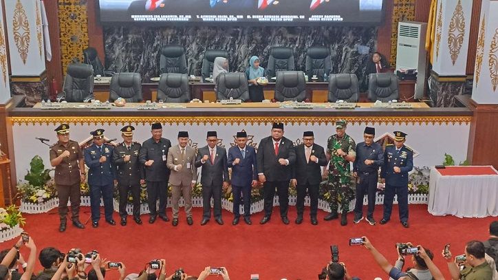 Pimpinan DPRD Pekanbaru Resmi Dilantik, Ini Kata Pj Walikota Risnandar