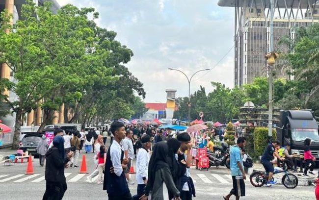 CFD Pekanbaru Masih Ditiadakan Usai Lebaran, Rencananya Dibuka Pekan Depan