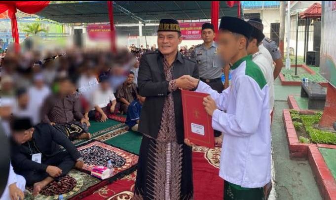 1.091 Warga Binaan Lapas Pekanbaru Terima Remisi Idulfitri 1445, 2 Orang Langsung Bebas