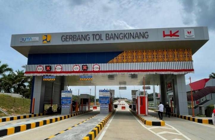 Tol Bangkinang - XII Koto Kampar Dibuka, Arus Mudik di Jalan Nasional Lancar