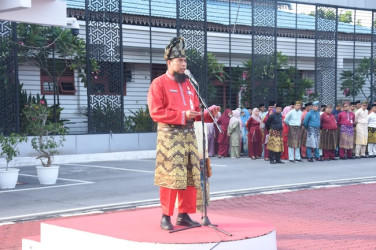 Apel Hari Jadi ke-68 Riau, Bupati Bengkalis Ajak Warga Bersatu Majukan Daerah