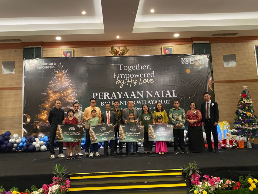 Perkuat Kepedulian Sosial Lewat Program Natal 2025, BNI Wilayah 02 Bagikan 2.000 Sembako