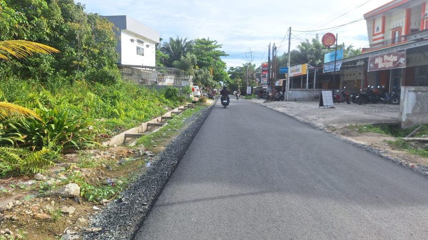Alhamdulillah, Jalan Merpati Sakti Kembali Mulus