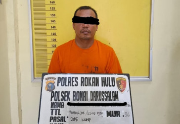 Masuk Lewat Jendela, Pria di Rohul Coba Perkosa Tetangga Saat Suami Tak di Rumah