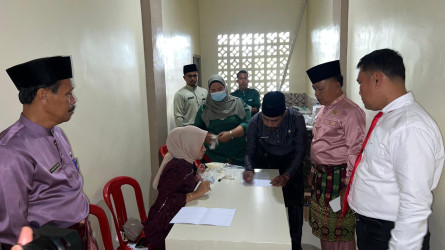 Pegawai dan Honorer Pemkab Meranti Dites Urine, Sanksi Berat Menanti