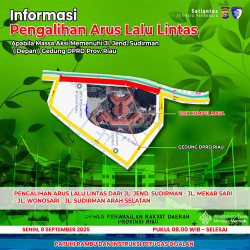 Hari Ini Ada Demo di DPRD Riau, Polisi Alihkan Arus Lalu Lintas ke Sejumlah Titik