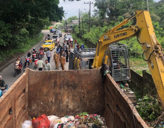 Tiga Hari Penanganan, Pemko Klaim 80 Persen Sampah Pekanbaru Terangkut